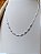 Gargantilha Choker Pedra Azul - Prata 925 - MC145-2550 - Imagem 1
