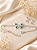 Pulseira Borboleta c/ Brinco Zirconia - Prata 925 - Imagem 1