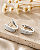 Argola Oval Cravejada - Prata 925 - MB145-4692 - Imagem 1