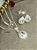 Conjunto Gota Cravejada - Prata 925 - MCJ35-62124 - Imagem 1