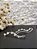 Brinco Ear Cuff Corações - Prata 925 - Imagem 1