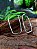 Argola Retangular Fio Redondo 36 mm - Prata 925 - MB385-1027 - Imagem 1