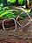 Argola Quadrada Trabalhada - 26mm - Prata 925 - MB394-1234 - Imagem 1