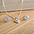Conjunto Navete Cravejado com Zircônias - Prata 925 - MCJ46-61152 - Imagem 1