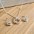 Conjunto Elos Cravejados - Prata 925 - MCJ52-67168 - Imagem 1