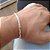 Pulseira Grumet Dupla - 4mm - 4.4g - 21cm - Prata  925 - Imagem 1
