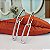 Argolas Quadradas Cravejadas - Prata 925 - MB544-50116 - Imagem 1