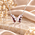 Gargantilha Borboleta Rosa - Prata 925 - MC424-42165 - Imagem 1