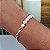 Pulseira Elo Cartier com Pérolas - Prata 925 - - Imagem 1