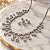 Conjunto Luxo Floral Com Zircônias (Com Ródio) - Prata 925 - Imagem 2