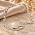 Pulseira Trançada Diamantada - Prata 925 - MP480-44110 - Imagem 2