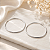 Argola Lisa - 54mm - Prata 925 -MB927-2664 - Imagem 2