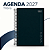 Agenda Espiral Pepper PRETA 2027 - UND- TILIBRA - Imagem 1