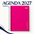 Agenda Espiral Pepper ROSA 2027 - UND- TILIBRA - Imagem 1