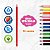 Lápis de Cor Mega Soft 12 cores - TRIS - Imagem 4
