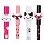 Caneta esferográfica apagável 0.7MM - Paws - DISPLAY C/ 12UND - BRW - Imagem 2