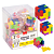 Borracha TETRIS CUBO 6 EM 1 - POTE C/ 12UND - BRW - Imagem 1