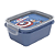 Marmita trava 630ml CAPITÃO AMERICA  - UNIDADE - PLASÚTIL - Imagem 1