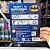 Rolinho Adesivo para Colorir BATMAN - BLISTER C/ 1 ROLO PARA PINTAR + 5 LAPIS DE COR DE MADEIRA - LEO E LEO - Imagem 3