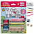 Kit Pintura c/ Carimbo HELLO KITTY - BLISTER C/ 1 KIT 4 LAPIS DE COR + 1 BLOCO + 4 CARIMBOS + 2 ALMOFADAS DE TINTA - Leo - Imagem 1