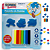 Massinha de modelar c/ Molde SONIC  - BLISTER C/ 80G 8 UND + 3 MOLDES - LEO E LEO - Imagem 1