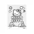 Livro para Colorir HELLO KITTY - SHRINK C/ LIVRO + CARTELA DE ADESIVOS + LAPIS DE COR - LEO E LEO - Imagem 5