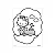 Livro para Colorir HELLO KITTY - SHRINK C/ LIVRO + CARTELA DE ADESIVOS + LAPIS DE COR - LEO E LEO - Imagem 3