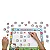 Livro 3D Aprendendo a contar com a Hello Kitty  - OPPBAG C/ 1 LIVRO + CARTELA - LEO E LEO - Imagem 2