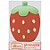 Apontador 1 furo Morango BE BERRY - UNIDADE - TILIBRA - Imagem 4