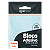 Bloco Adesivo AZUL  PASTEL 76MMx76MM - OPPBAG C/ 1 BLOCO 100F - JOCAR OFFICE - Imagem 1