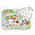 Quebra Cabeça-  30 PCS PARA COLORIR - COZY & COMFY - Brincadeira de Criança - Imagem 2