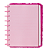 Caderno Disco PLUSH  PINK - 220X160 - 80 FOLHAS - BRW - Imagem 3
