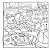 Livro de colorir Furry and Cute Buddies - COM CANETINHAS - CIRANDA CULTURAL - Imagem 2