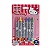 Giz de Cera BIG Bicolor HELLO KITTY - BLISTER C/ 6 UNID. E 12 CORES - LEO E LEO - Imagem 1