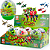 Brinquedo Blocks DINO CLICK SURPRESA 2 em 1 Animais - POLIBRINQ - Imagem 1