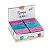 Grampo colorido  26/6 1000 UND - DISPLAY C/ 12UND - BRW - Imagem 1