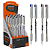 Caneta Gel Boss 0.55 - DISPLAY C/ 16 UND - AZUL E PRETA - JOCAR OFFICE - Imagem 1