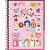 Caderno CD UNIV CHARME 1M 80F - UND SORTIDA - TILIBRA - Imagem 2