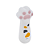 Estojo Best Friend - SILICONE - 1 ZIPER - BRANCO  - BRW - Imagem 1