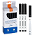 Marcador Quadro Branco SLIM PRETO - CAIXA C/ 12UND - BRW - Imagem 1