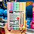 Marca texto 6 CORES PASTEL  - KAZ - Imagem 2