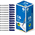 Caneta ESF SCRIT.0,7M - CX C/50 UND AZUL - CIS - Imagem 1