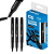 Marca texto LUMINI BLACK - CX C/ 12 UND - CIS - Imagem 1