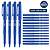 Caneta  0.4MM FINE PEN AZUL  - CAIXA 12 UND - TILIBRA - Imagem 1