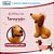 Borracha BROWNIE DOG - DISPLAY COM 12 UND - TILIBRA - Imagem 1