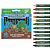 Giz de Cera MINECRAFT 12 CORES BIG 10X100MM - LEO E LEO - Imagem 1