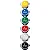 Guache HARRY POTTER 6 CORES 3.68 ML BLISTER -  LEO E LEO - Imagem 2