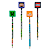 Lápis c/Borracha MINECRAFT - POTE 30 UND - LEO E LEO - Imagem 2