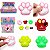 Brinquedo SQUISHY BALL - PATINHA  6X6CM - UND SORTIDA - GOLDENRIO - Imagem 1