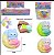 Brinquedo SQUISHY BALL -  COELHO NA LUA - UND SORTIDA - GOLDENRIO - Imagem 1